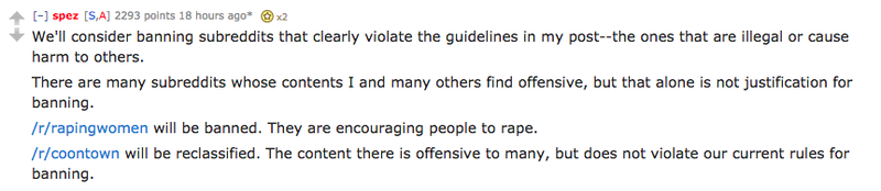 Illustration for article titled Reddit Needs a Definition for Violence